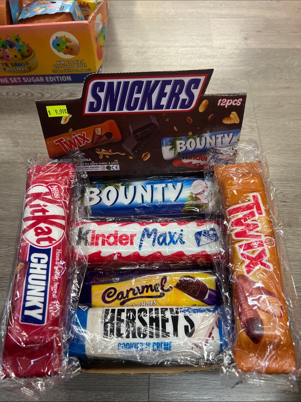 Assorted Chocolate Candy Bar Gift Set - Mixed Colors - & Assorted Brands
